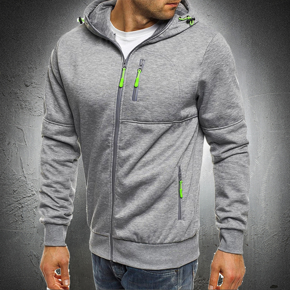 2021 New Mens Autumn Winter Hoodies Hooded Sweatshirts Sports Jacket Men Fashion Tops Slim Fit Coat CPIK, Light grey
2021 New Mens Autumn Winter Hoodies Hooded Sweatshirts Sports Jacket Men Fashion Tops Slim Fit Coat CPIK, Light grey