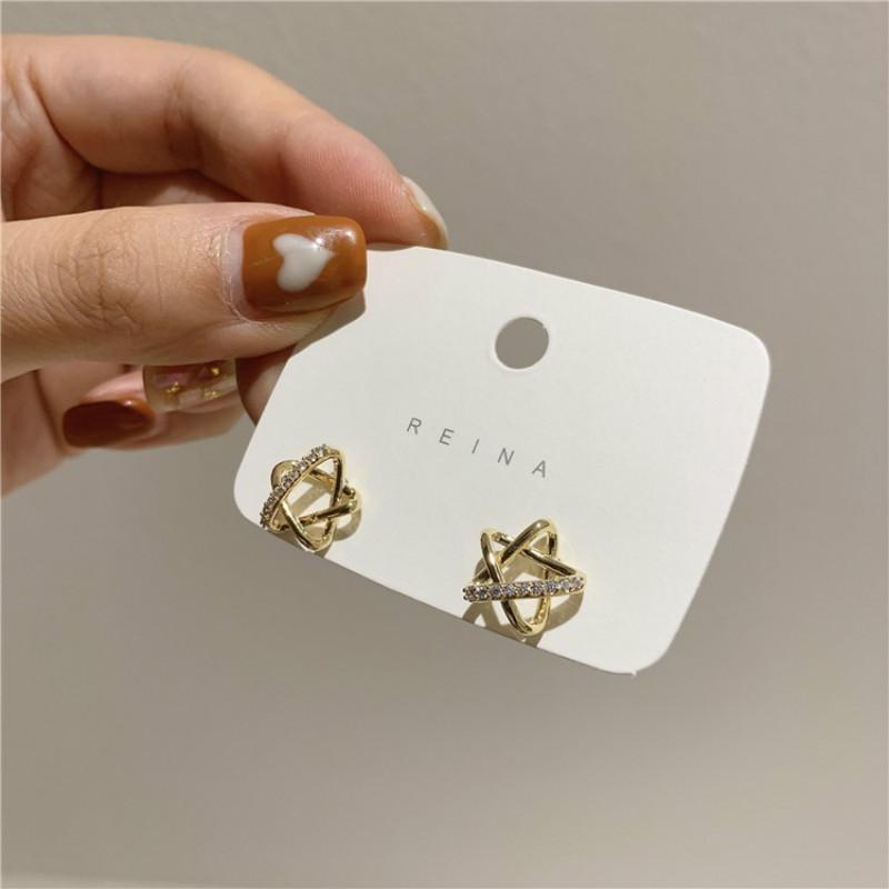 Stud Arrival Earrings Star Metal Women Classic Simple Small Girl Female Cute Jewelry, Golden;silver
Stud Arrival Earrings Star Metal Women Classic Simple Small Girl Female Cute Jewelry, Golden;silver