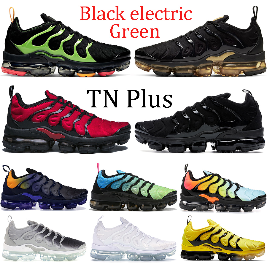 New TN Plus men women running shoes triple university red black metallic gold electric green sneakers voltage purple bumblebee trainers, 49.box
New TN Plus men women running shoes triple university red black metallic gold electric green sneakers voltage purple bumblebee trainers, 49.box