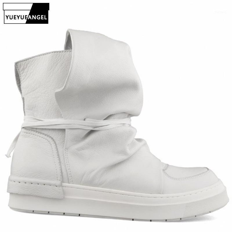 High Street High-Top Shoes Men Luxury Cowhide Platform Sneakers 2020 Autumn Round Toe Punk Gothic White/Black Shoes Trainers1
High Street High-Top Shoes Men Luxury Cowhide Platform Sneakers 2020 Autumn Round Toe Punk Gothic White/Black Shoes Trainers1