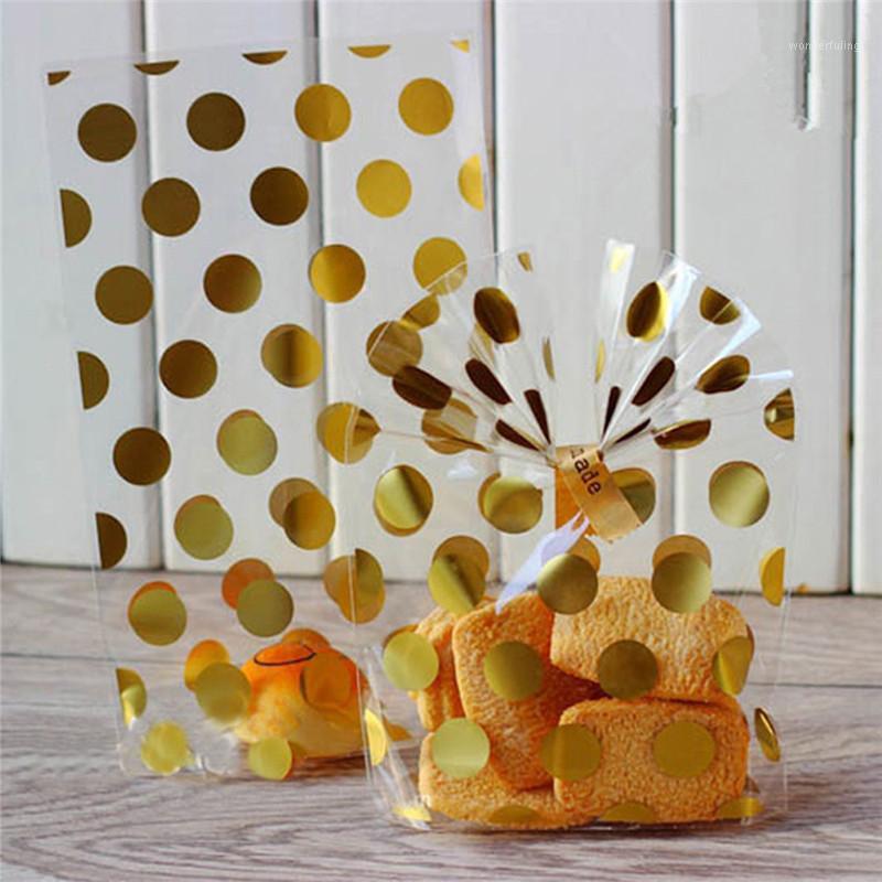 100pcs/Lot Plastic Gold White Polka Dot Transparent Cellophane Candy Cookie Gift Bag with DIY Wedding Birthday Party Supplies1
100pcs/Lot Plastic Gold White Polka Dot Transparent Cellophane Candy Cookie Gift Bag with DIY Wedding Birthday Party Supplies1