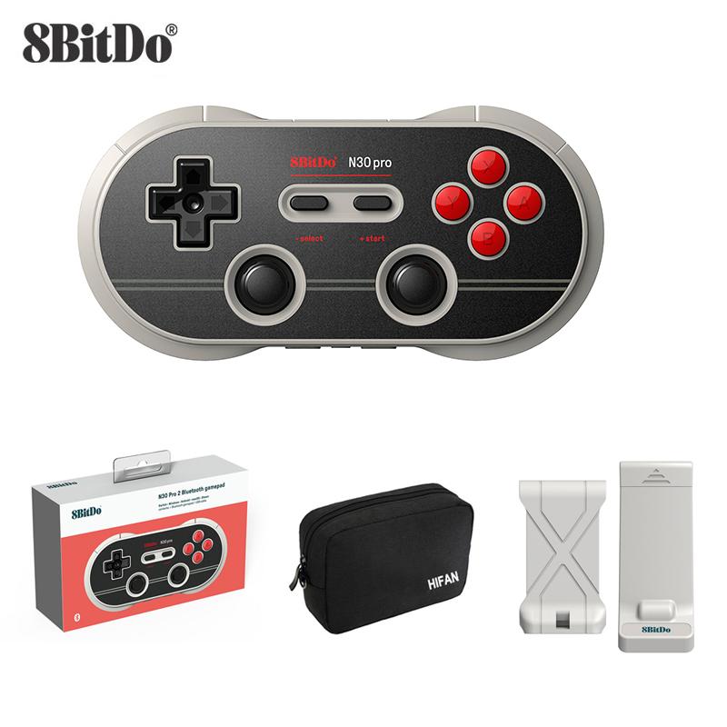 8BitDo N30 Pro2 Bluetooth Gamepad Controller Control With Joystick for Switch Windows macOS Android Raspberry PI
8BitDo N30 Pro2 Bluetooth Gamepad Controller Control With Joystick for Switch Windows macOS Android Raspberry PI