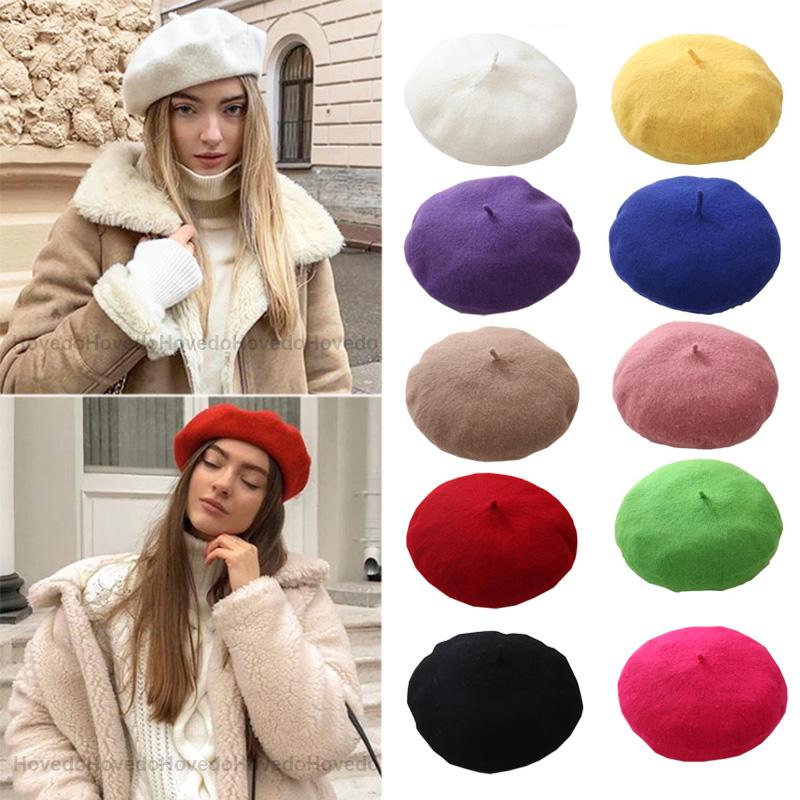 Fashion Women Girls Beret Winter Warm Faux Wool Hat French Artist Beanie Hat Cap Vintage Plain Beret Hats Bonnet Christmas Gifts, Purple
Fashion Women Girls Beret Winter Warm Faux Wool Hat French Artist Beanie Hat Cap Vintage Plain Beret Hats Bonnet Christmas Gifts, Purple