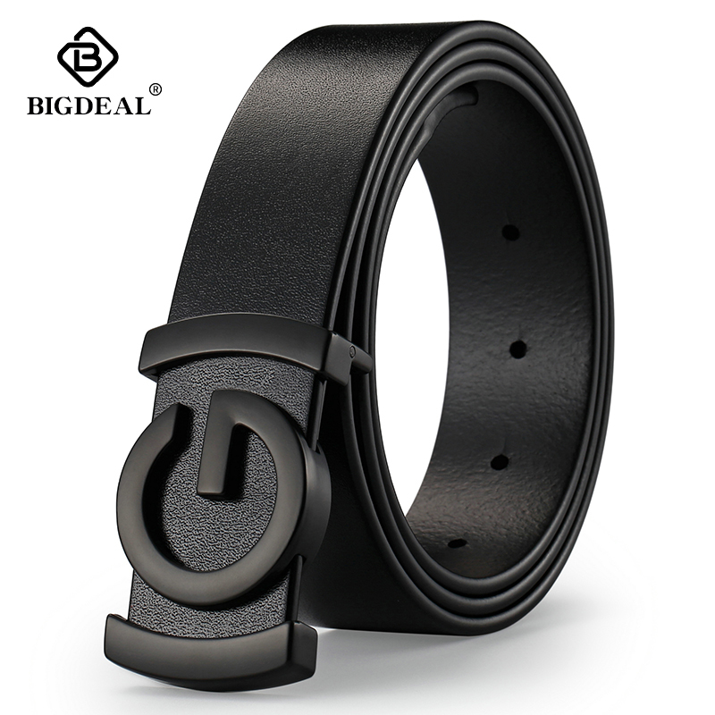 Speciflc Cowhide Genuine Men's Belts Smooth Buckle Jeans Male Fashion Waistband Strap Leather Belt for Men Women, Black;brown
Speciflc Cowhide Genuine Men's Belts Smooth Buckle Jeans Male Fashion Waistband Strap Leather Belt for Men Women, Black;brown