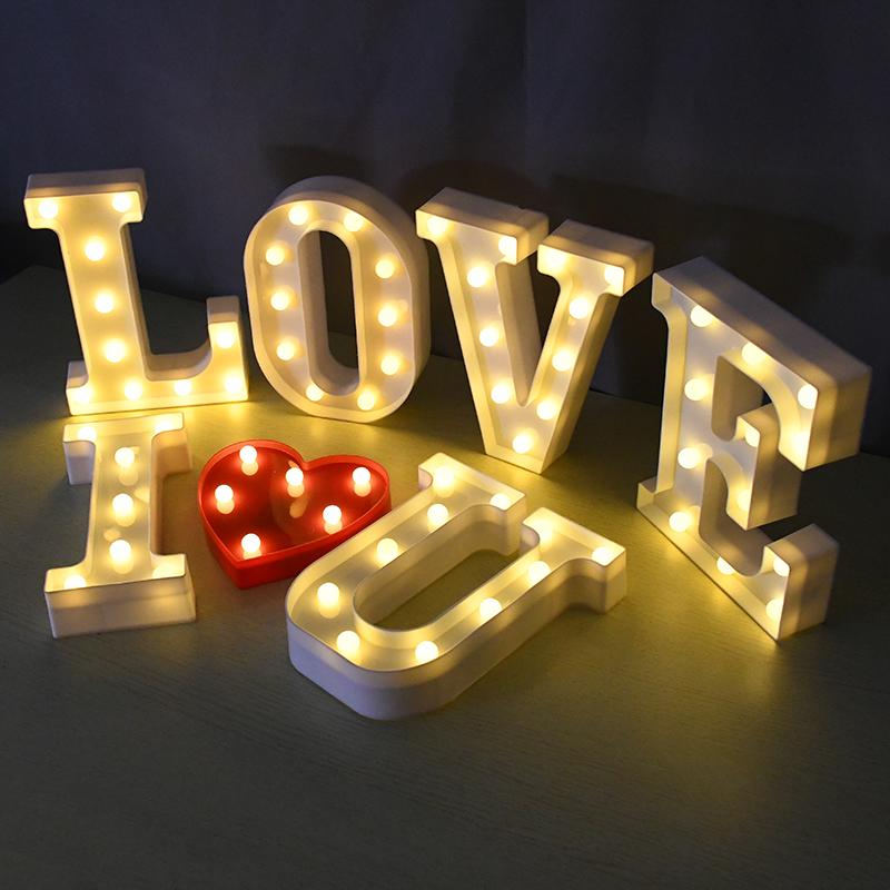 Shiny LED Night Lamp A-Z Letter 0-9 Digital Marquee Alphabet Light Indoor Decor Wall Hanging Lamp Wedding Party LED Night Light
Shiny LED Night Lamp A-Z Letter 0-9 Digital Marquee Alphabet Light Indoor Decor Wall Hanging Lamp Wedding Party LED Night Light