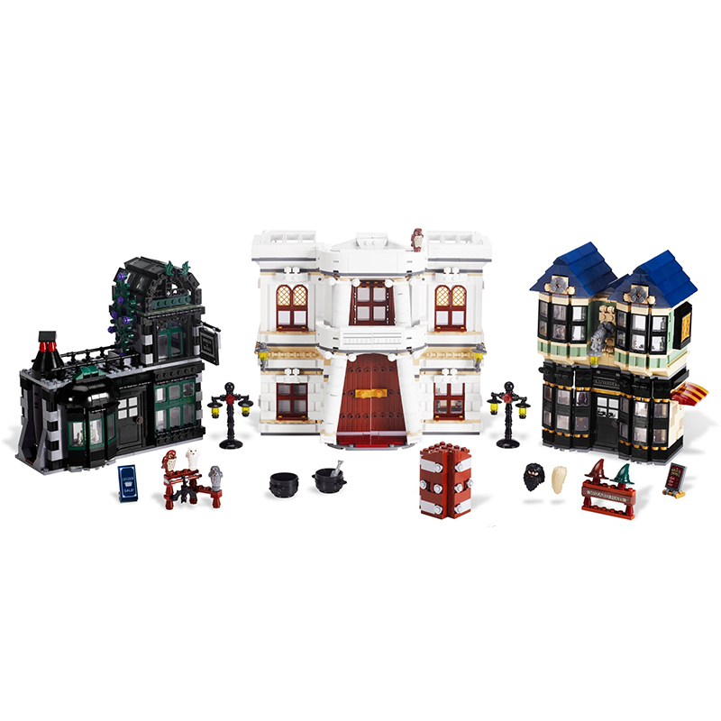 80014 2075pcs Creator Porter Movie Series Diagon Alley Building Block Toys Christmas gift 16012 Comptible 10217
80014 2075pcs Creator Porter Movie Series Diagon Alley Building Block Toys Christmas gift 16012 Comptible 10217