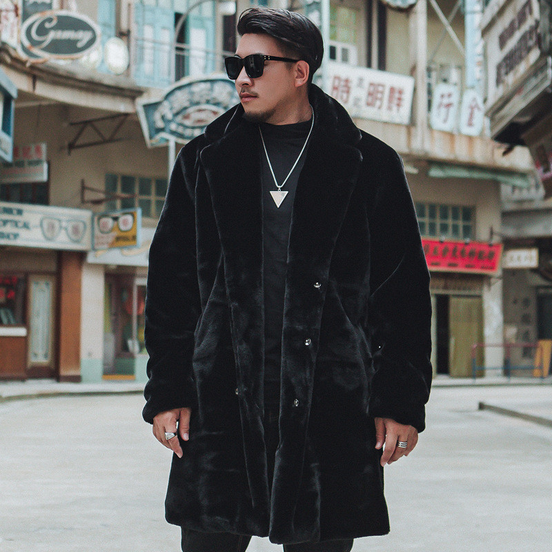 2020 Men's Coat New Teddy Loose Long Woolen Jacket Male Winter Longer Size Xl-5xl R5f8, Black
2020 Men's Coat New Teddy Loose Long Woolen Jacket Male Winter Longer Size Xl-5xl R5f8, Black