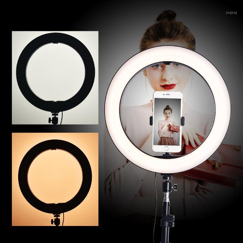 Ring Lamp 36cm Photography Youtube Video Live Photo Studio Make Up LED Studio Video Light Professional Ring Light With Tripod1
Ring Lamp 36cm Photography Youtube Video Live Photo Studio Make Up LED Studio Video Light Professional Ring Light With Tripod1