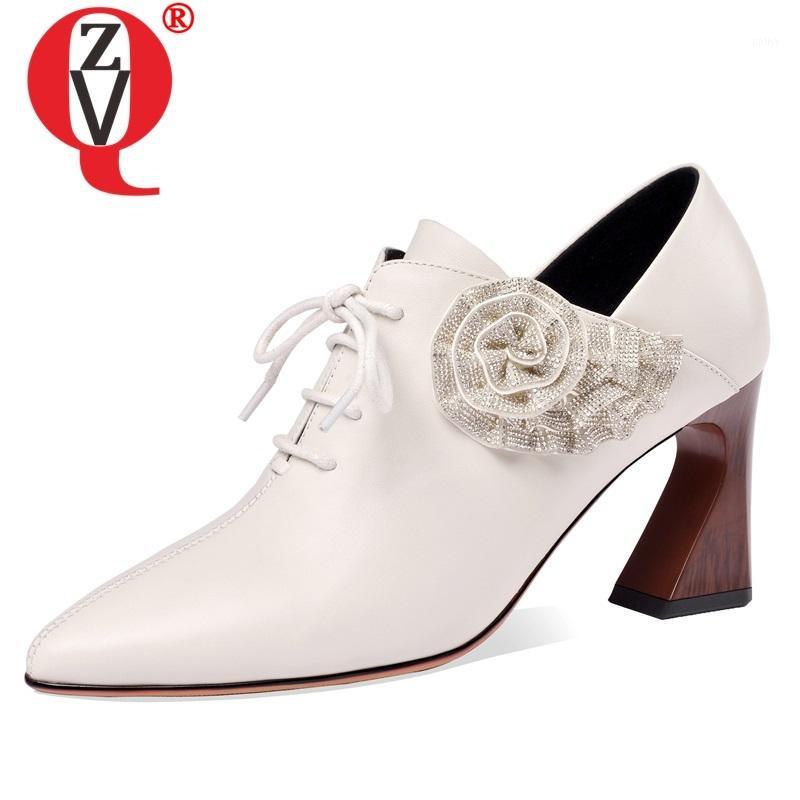 ZVQ spring new fashion women pumps outside high heels pointed toe flowers genuine leather women shoes drop shipping size 33-411, Beige
ZVQ spring new fashion women pumps outside high heels pointed toe flowers genuine leather women shoes drop shipping size 33-411, Beige