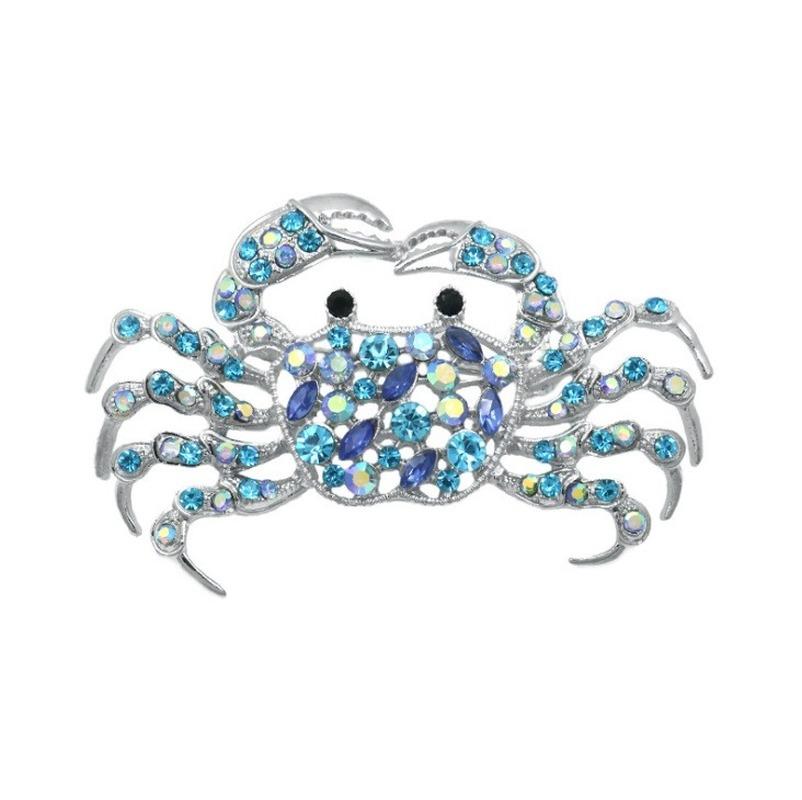 Pins, Brooches Fashion High End Clothing Rhinestone Crab Brooch Glamour Ladies Jewelry Accessories
Pins, Brooches Fashion High End Clothing Rhinestone Crab Brooch Glamour Ladies Jewelry Accessories