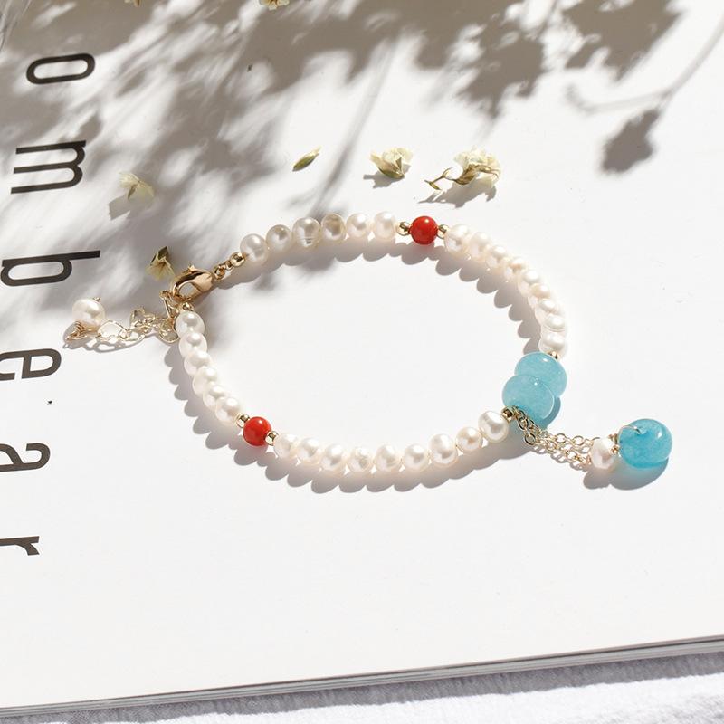 Natural Freshwater Pearl Bracelets Bangles for Women with Blue Crystal Trendy Baroque Pearls Strand Bracelet Jewelry Gift YBR199
Natural Freshwater Pearl Bracelets Bangles for Women with Blue Crystal Trendy Baroque Pearls Strand Bracelet Jewelry Gift YBR199