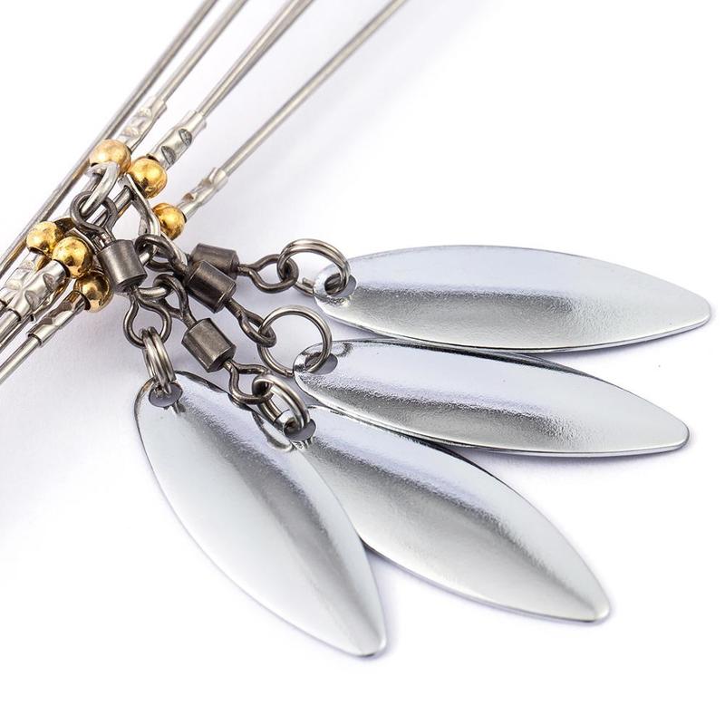 Bassdash 3pcs/lot Alabama Rig Head Swimming Bait Umbrella Fishing lure 5 Arms Bass Group Lure Extend, 18g 220309