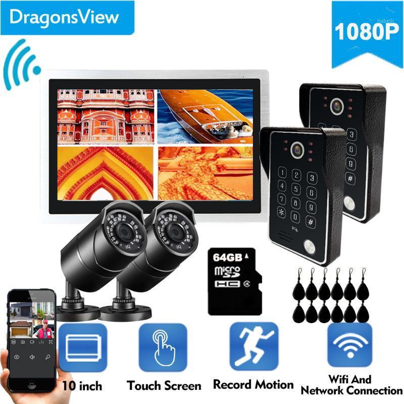 Dragonsview 10 inch Wireless Video Intercom Wifi Video Door Phone Doorbell 1080P Touch Screen Record Password Unlock1
Dragonsview 10 inch Wireless Video Intercom Wifi Video Door Phone Doorbell 1080P Touch Screen Record Password Unlock1