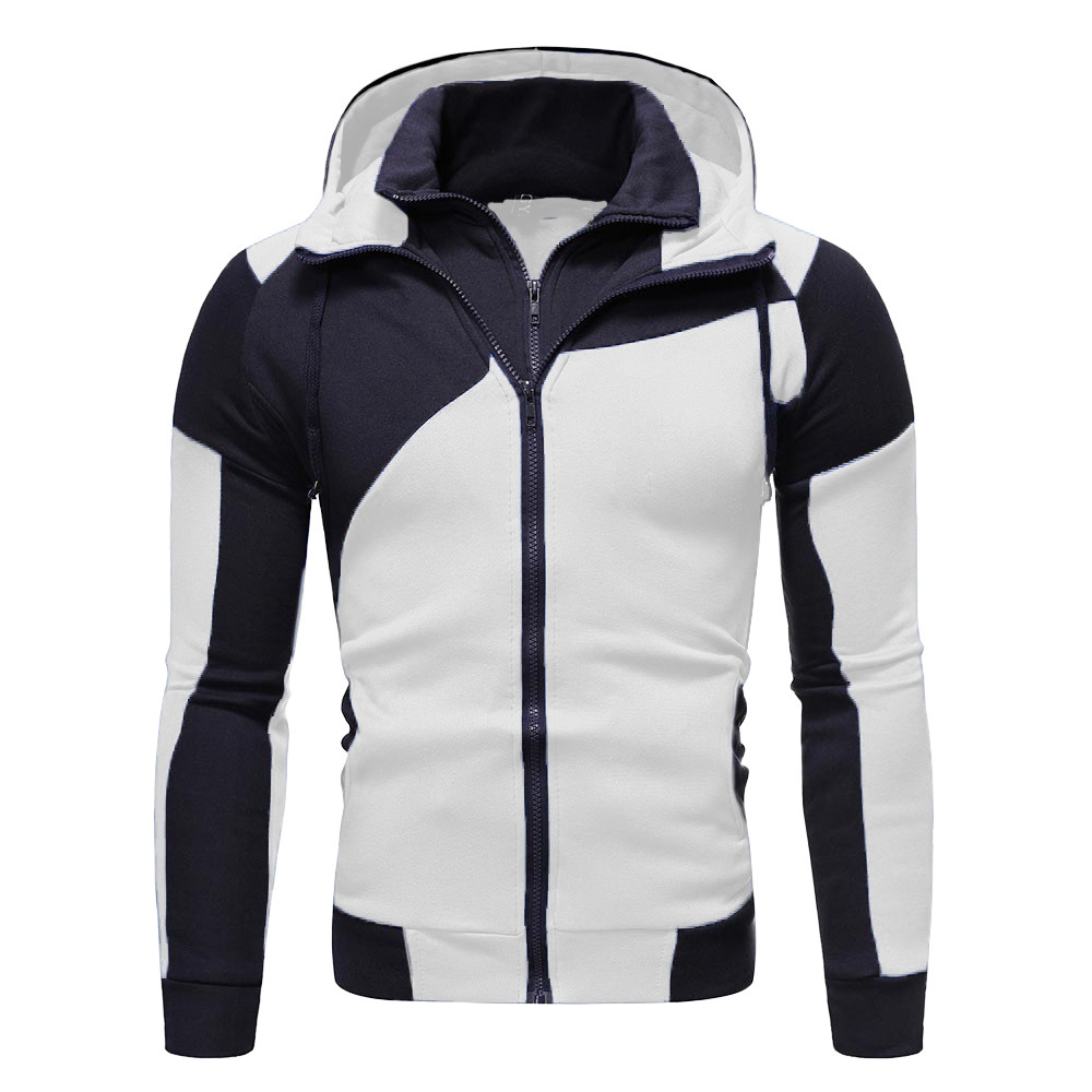 Autumn Hoodie Men Patchwork Zipper Cardigan Sweatshirts Slim Fit Sportswear Fashion Casual Tracksuit Dropshipping, Navy
Autumn Hoodie Men Patchwork Zipper Cardigan Sweatshirts Slim Fit Sportswear Fashion Casual Tracksuit Dropshipping, Navy