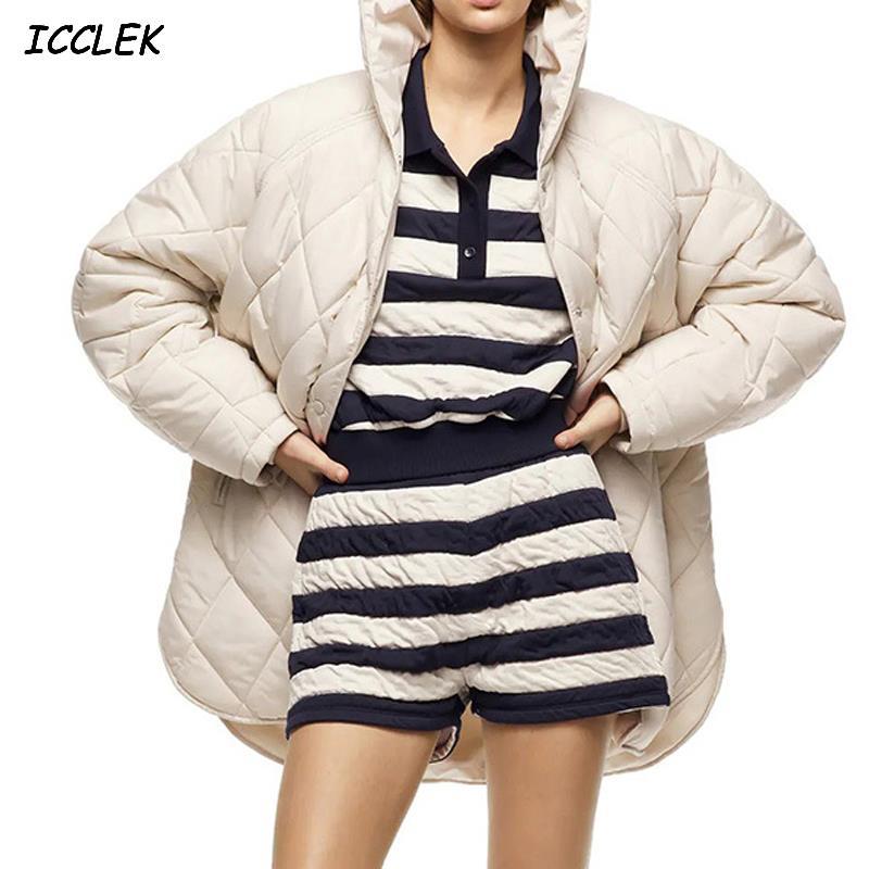 Za Womens Oversize Parkas Coats Hoodies Padded Cotton coat Jaets Solid Outwear Female Overcoats Loose Vintage Plaid Outerwear, Beige short
Za Womens Oversize Parkas Coats Hoodies Padded Cotton coat Jaets Solid Outwear Female Overcoats Loose Vintage Plaid Outerwear, Beige short