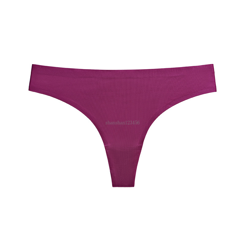 Ice silk invisible seamless panties thongs low rise breathable sport women underwear lingerie T back G string will and sandy women clothes, Black;white
Ice silk invisible seamless panties thongs low rise breathable sport women underwear lingerie T back G string will and sandy women clothes, Black;white