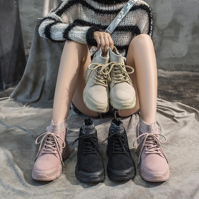 Female boots 2020 spring new women booties British retro trend women naked boots O3-37, Black
Female boots 2020 spring new women booties British retro trend women naked boots O3-37, Black