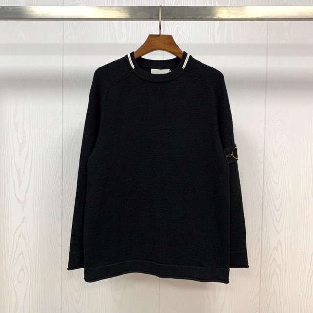 2021 New ISLAND Male Loose STONE Women Men Sweaters Fall And Winter Compass Badge Embroidery Sweater, White;black
2021 New ISLAND Male Loose STONE Women Men Sweaters Fall And Winter Compass Badge Embroidery Sweater, White;black