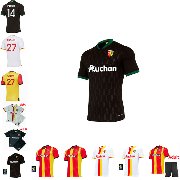 2021 new rc lens away jersey grandit fortes cahuzac perez 2020 2021 rc lens maillot de foot camisa de futebol men's + children's f, Black;yellow
2021 new rc lens away jersey grandit fortes cahuzac perez 2020 2021 rc lens maillot de foot camisa de futebol men's + children's f, Black;yellow