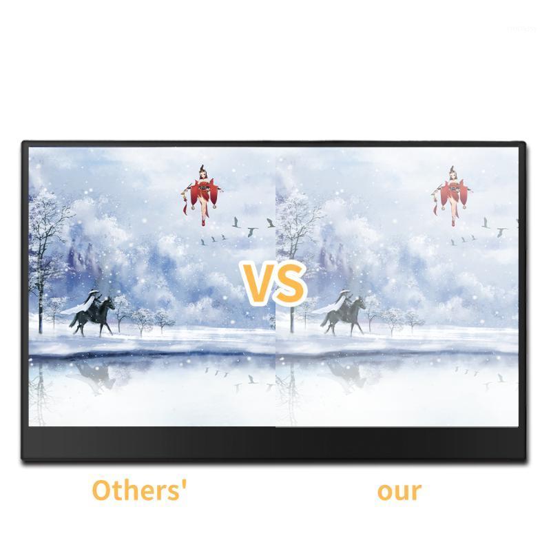 1080P+HDR 4K Portable Monitor Touchscreen Gravity Sensor Automatic Rotate 15.6'' Slimmest 10-Point Touch UHD 3840x2160 Display1
1080P+HDR 4K Portable Monitor Touchscreen Gravity Sensor Automatic Rotate 15.6'' Slimmest 10-Point Touch UHD 3840x2160 Display1