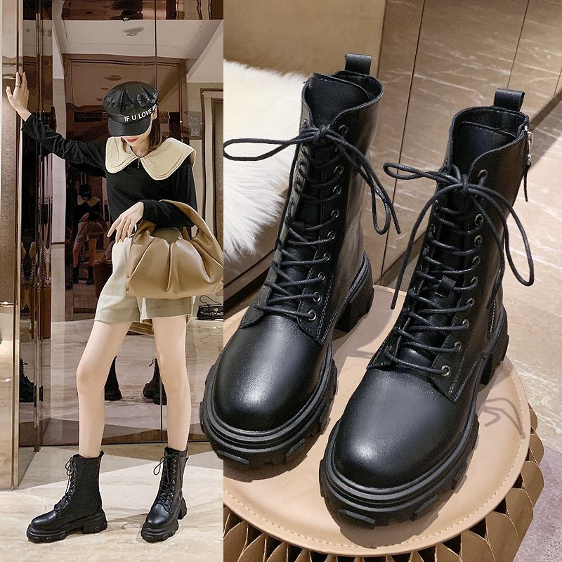 2021 European-style Martin Round-toe Lace Up Ankle Women Designer Cowgirl Boots Wuac, Black
2021 European-style Martin Round-toe Lace Up Ankle Women Designer Cowgirl Boots Wuac, Black