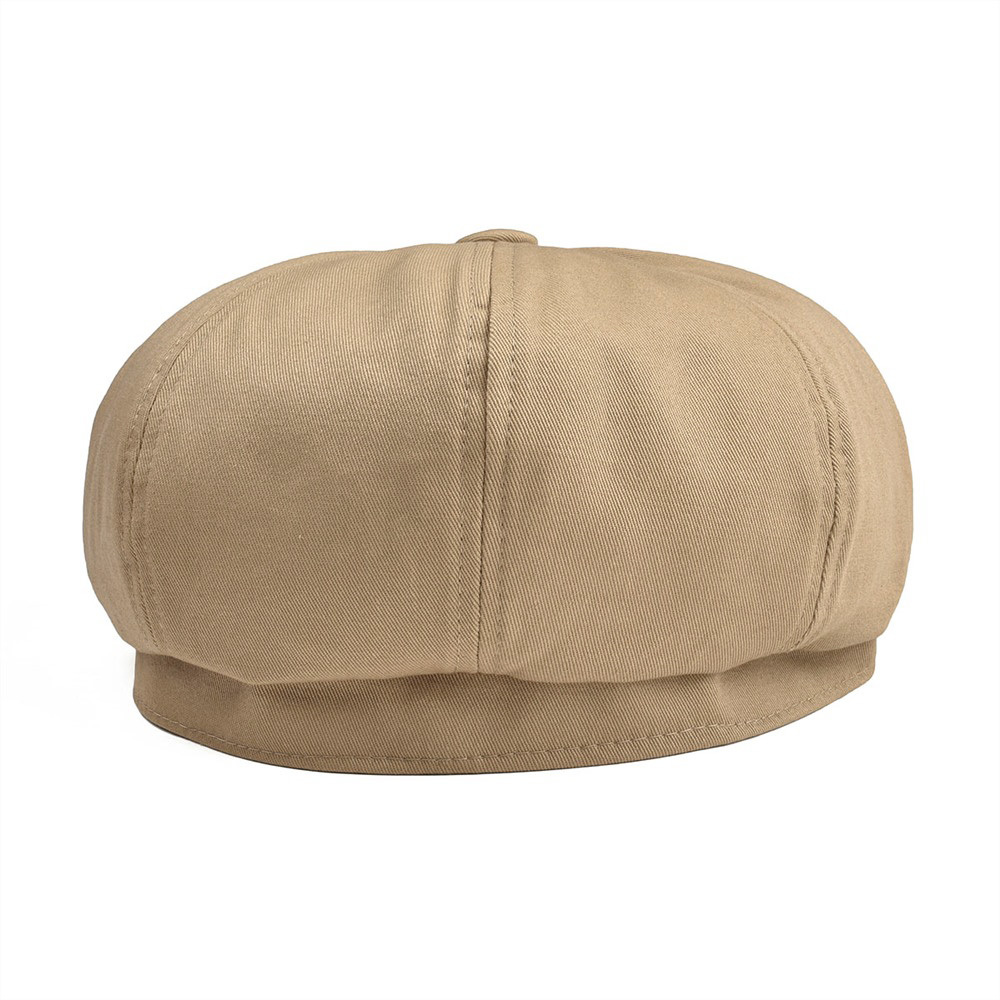 BOTVELA Big Large Newsboy Cap Men's Twill Cotton Eight Panel Hat Women's Baker Boy Caps Khaki Retro Hats Male Boina Beret 003 201216