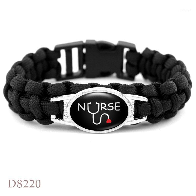 Charm Bracelets Stethoscope Emergency Technician EMT Registered RN Parachute 550 Cord Unisex Survival Paracord Bracelets1
Charm Bracelets Stethoscope Emergency Technician EMT Registered RN Parachute 550 Cord Unisex Survival Paracord Bracelets1