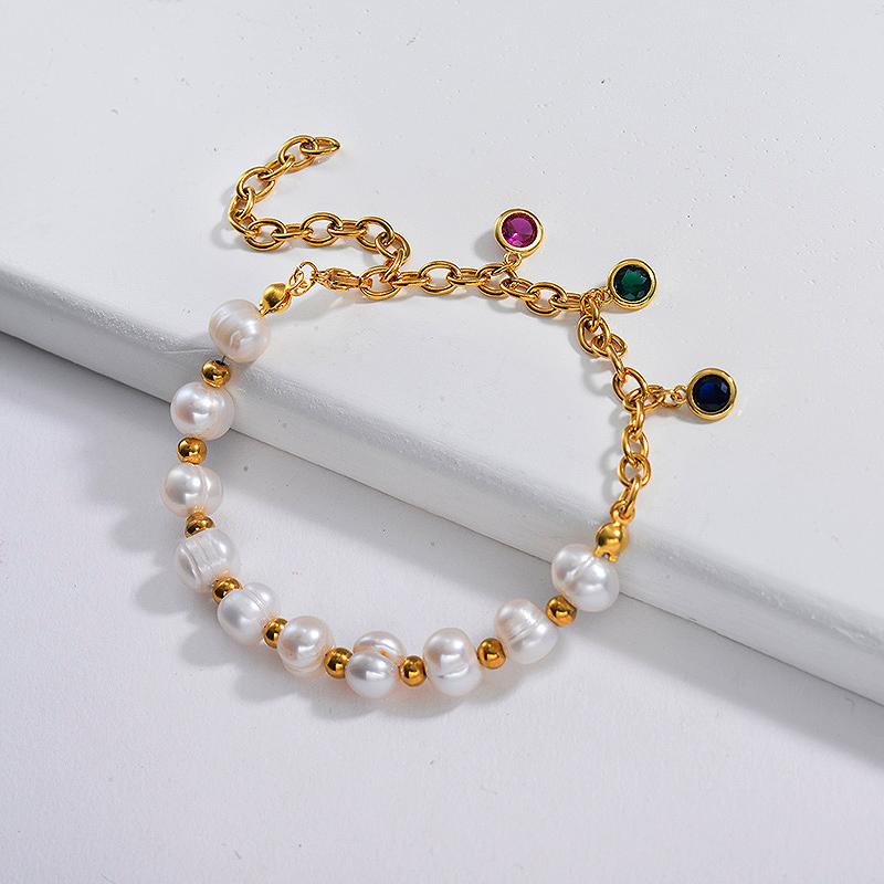 Baoyan Vintage Natural Pearl Beaded Bracelet Gold Metal Balls Colorful Beads Strand Bracelets Bangle Wholesale Jewelry For Women
Baoyan Vintage Natural Pearl Beaded Bracelet Gold Metal Balls Colorful Beads Strand Bracelets Bangle Wholesale Jewelry For Women