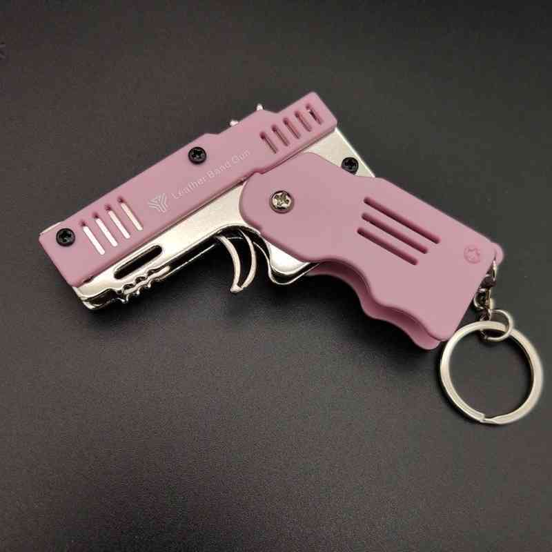 32256556568444Alloy + plastic Mini Pendant folding rubber band , 6-Shot children's toy soft bullet fake gun
32256556568444Alloy + plastic Mini Pendant folding rubber band , 6-Shot children's toy soft bullet fake gun