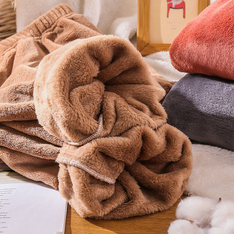 Women's Pajama Set Warm Flannel Pajamas Sleepwear Homewear Thick Winter Velvet Female Plush Pyjamas Suit Sweatshirt Hoodies 201113