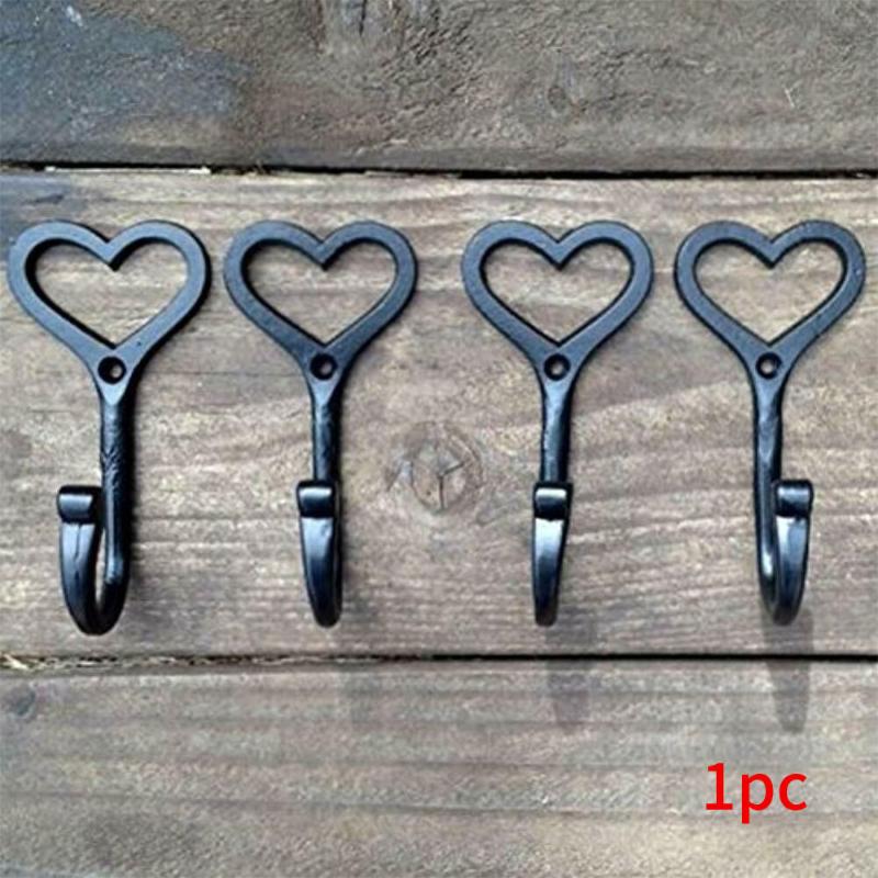 Decorative Iron Bedroom Hanger Hat Door Wall Mounted Home Hook Heart Shape Coat Storage Holder Vintage Black
Decorative Iron Bedroom Hanger Hat Door Wall Mounted Home Hook Heart Shape Coat Storage Holder Vintage Black