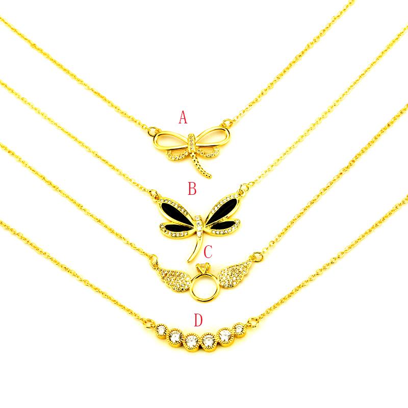 Butterfly Imperial Crown Pendant Necklace Romantic InfiniteTiny Cubic Zirconia Gold Color Fashion Jewelry For Women
Butterfly Imperial Crown Pendant Necklace Romantic InfiniteTiny Cubic Zirconia Gold Color Fashion Jewelry For Women