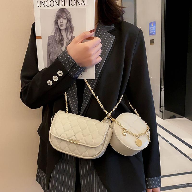 Lattice Design Pu Leather Round Square Bags For Women 2021 Fashion Crossbody Shoulder Simple Bag Lady Chain Handbags And Purses, White round
Lattice Design Pu Leather Round Square Bags For Women 2021 Fashion Crossbody Shoulder Simple Bag Lady Chain Handbags And Purses, White round