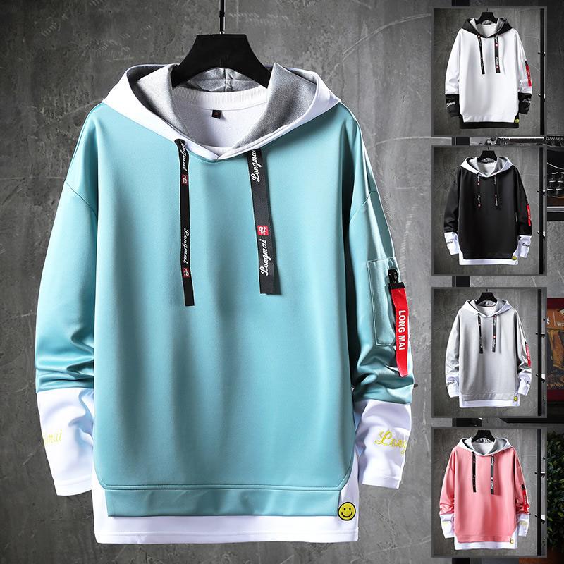 Mens Sweatshirt Long Sleeve Autumn Spring Casual Hoodies Tops Boy Student Tracksuits Sweatshirts Hoodies Men's Clothes Hoody, Black
Mens Sweatshirt Long Sleeve Autumn Spring Casual Hoodies Tops Boy Student Tracksuits Sweatshirts Hoodies Men's Clothes Hoody, Black