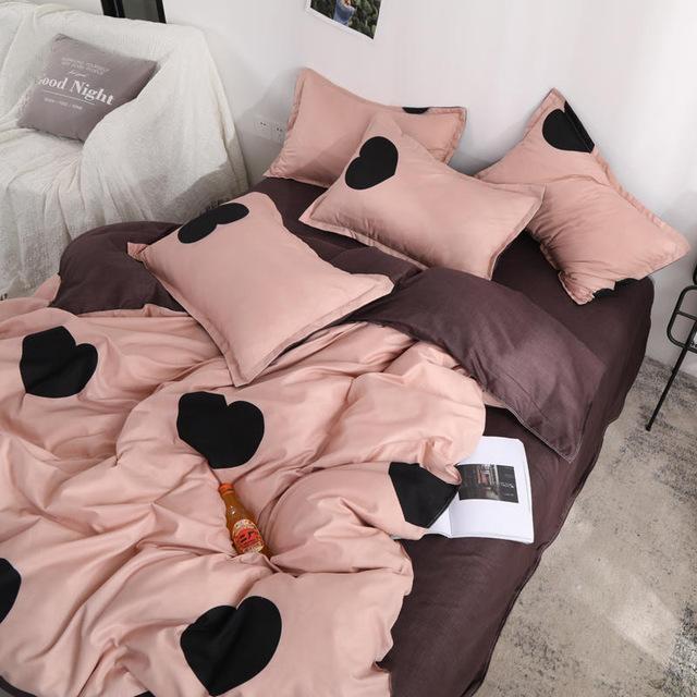 58 Geometric Black Plaid Bedding Set Duvet Cover Bed King Queen Size Bed Set Pillowcase Comforter bedding Sets9389479