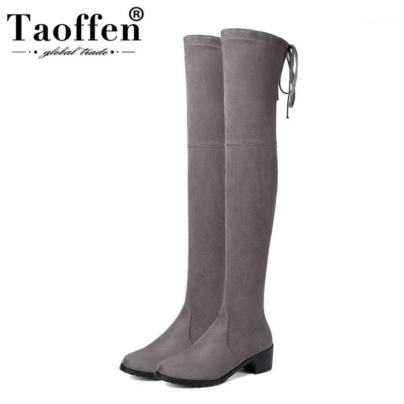 Taoffen 2020 Women Keep Warm Fashion Over The Knee High Boots Short Plush Stretch Fabric Square Heel Ladies Club Boot Size 34-431, Khaki
Taoffen 2020 Women Keep Warm Fashion Over The Knee High Boots Short Plush Stretch Fabric Square Heel Ladies Club Boot Size 34-431, Khaki