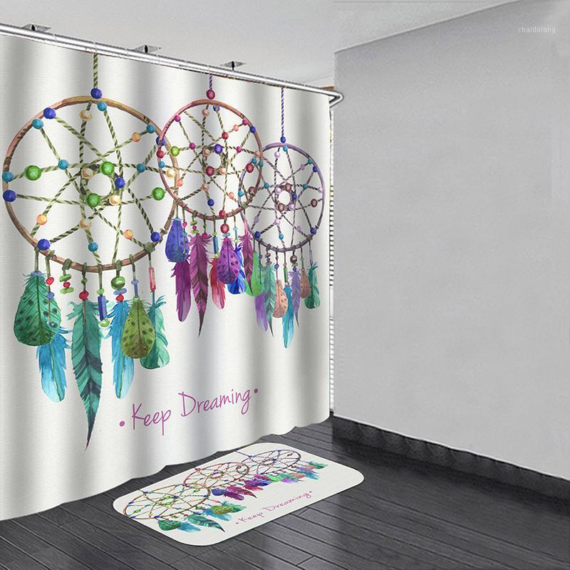 Bohemian Feather Prints Bath Shower Curtains Waterproof Screen For Bathroom Home Decoration Polyester Fabric Washable Curtain1
Bohemian Feather Prints Bath Shower Curtains Waterproof Screen For Bathroom Home Decoration Polyester Fabric Washable Curtain1