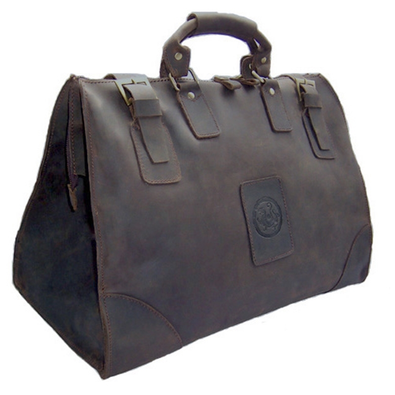 cavalo louco genuno bolsa viagem bagagem couro dos homens duffel saco grande fim de semana durante a, Brown 
cavalo louco genuno bolsa viagem bagagem couro dos homens duffel saco grande fim de semana durante a, Brown