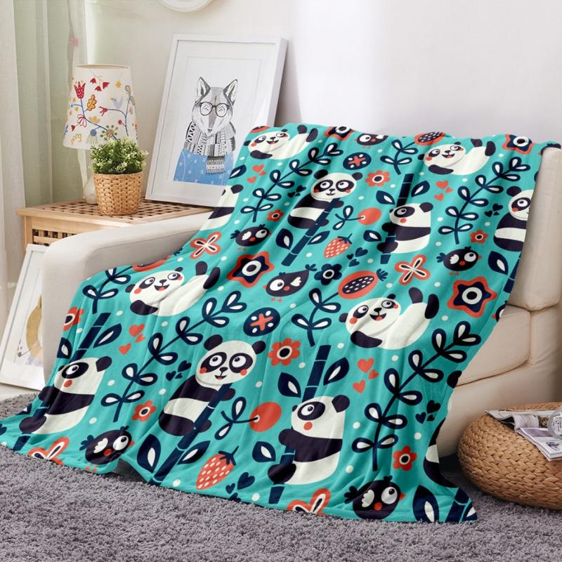 Bamboo/Bird Flannel Blanket 3D Print Cartoon Animals Colorful Fleece Blanket Blue Background Throw For Bedroom
Bamboo/Bird Flannel Blanket 3D Print Cartoon Animals Colorful Fleece Blanket Blue Background Throw For Bedroom