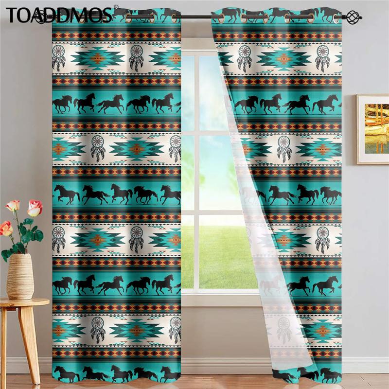 TOADDMOS African Tribe Printed Blackout Curtains Crazy Horse Fashion European Curtain for Living Room Bedroom Blackout Grommet, Hn5052d30
TOADDMOS African Tribe Printed Blackout Curtains Crazy Horse Fashion European Curtain for Living Room Bedroom Blackout Grommet, Hn5052d30