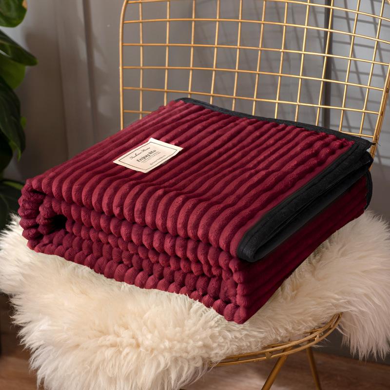 Magic Velvet Blanket Soft Flannel Velvet Air Conditioning Blanket Solid Cover Soft Warm Knitted Fleece
Magic Velvet Blanket Soft Flannel Velvet Air Conditioning Blanket Solid Cover Soft Warm Knitted Fleece