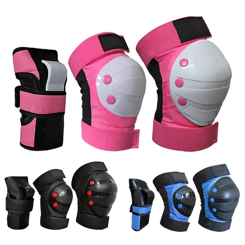 6Pcs/Set Adult Kid Roller Skating Knee Wrist Hand Brace Pads Protective Guard Unique Design Durable, Black
6Pcs/Set Adult Kid Roller Skating Knee Wrist Hand Brace Pads Protective Guard Unique Design Durable, Black
