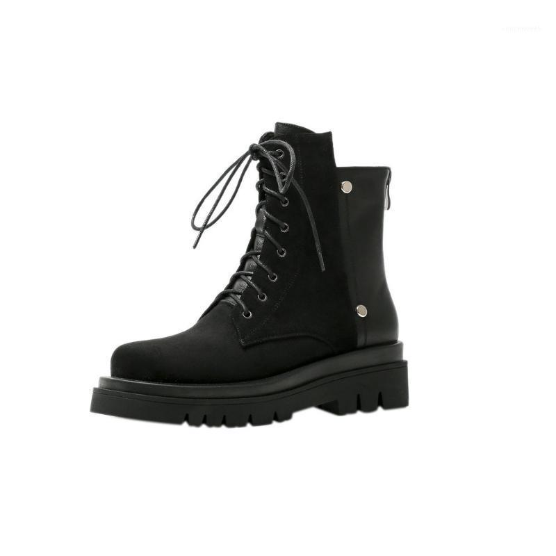SKLFGXZY Autumn/winter collection 100% genuine leather Female boots Martin boots Women's cowhide Women's shoes1, Black
SKLFGXZY Autumn/winter collection 100% genuine leather Female boots Martin boots Women's cowhide Women's shoes1, Black