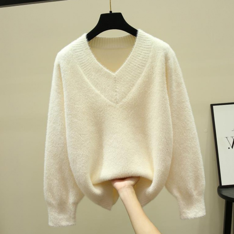 2021 New Faux Mink Cashmere Women Autumn Winter Elegant V-neck Pullover Sweter Jumper Pull Femme Hiver Streetwear Sweater Xssq, Khaki
2021 New Faux Mink Cashmere Women Autumn Winter Elegant V-neck Pullover Sweter Jumper Pull Femme Hiver Streetwear Sweater Xssq, Khaki