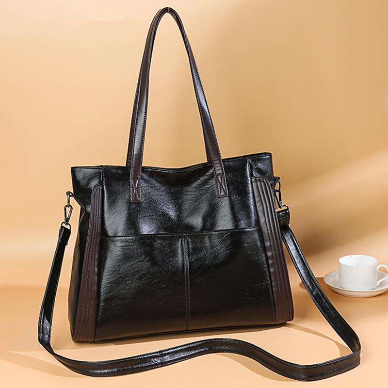 Luxurious Women Handbags Designer Soft Leather Crossbody Bag for Women 2021 New Big Tote Bag Brand Ladies Shoulder bolsos, Black
Luxurious Women Handbags Designer Soft Leather Crossbody Bag for Women 2021 New Big Tote Bag Brand Ladies Shoulder bolsos, Black