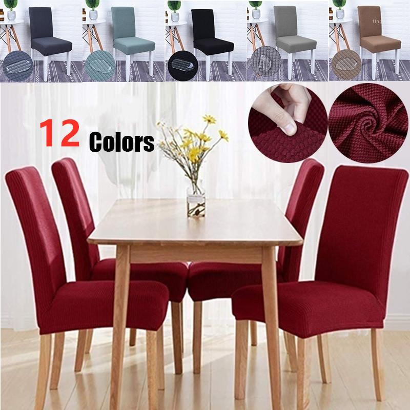 1PC Chair Cover Waterproof Thick Knitted Striated Checked Seat Covers For Banquet Wedding Restaurant Hotel Pure Color1
1PC Chair Cover Waterproof Thick Knitted Striated Checked Seat Covers For Banquet Wedding Restaurant Hotel Pure Color1