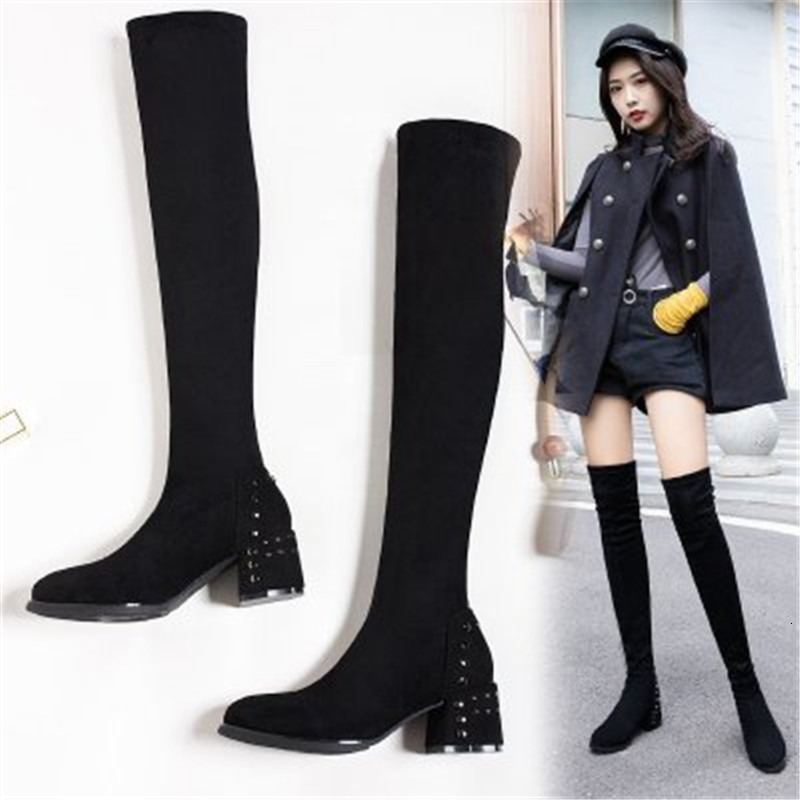 Autumn 2021 New Sexy Toe Toe-pointing Boots Thin Section High Female Shoes Fashion Size Black -40 I0TT
Autumn 2021 New Sexy Toe Toe-pointing Boots Thin Section High Female Shoes Fashion Size Black -40 I0TT