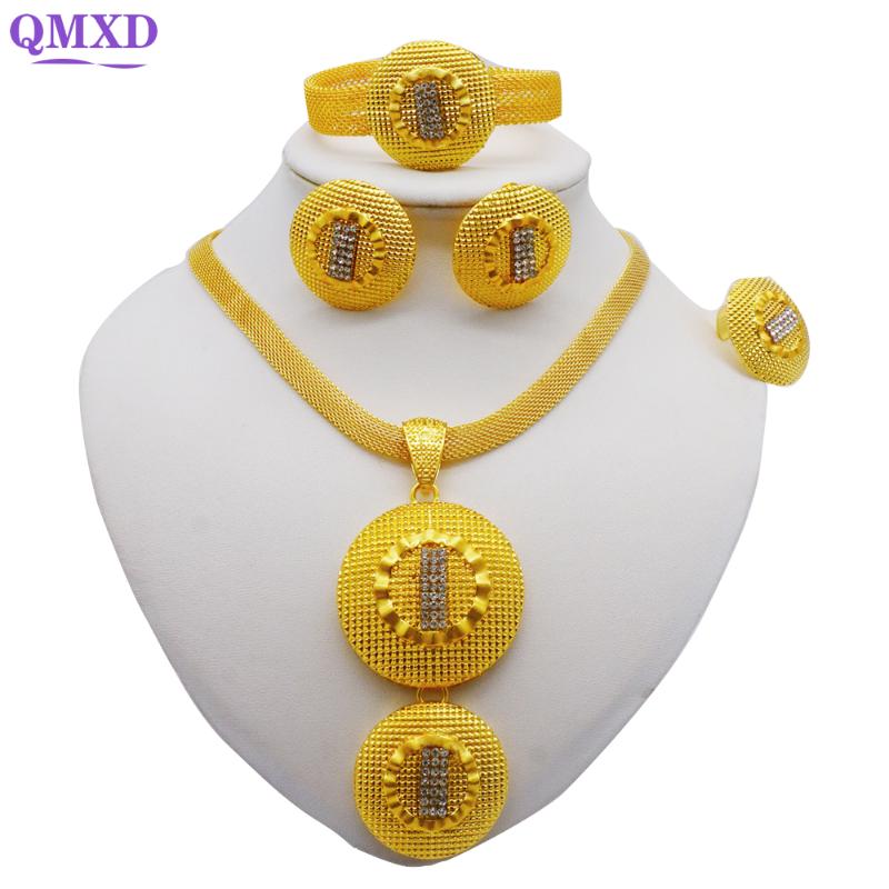Earrings & Necklace Sets For Women Dubai African Bridal Accessory Flowers Jewelry Wedding Jewelery Set Gift, Silver
Earrings & Necklace Sets For Women Dubai African Bridal Accessory Flowers Jewelry Wedding Jewelery Set Gift, Silver