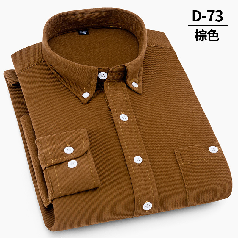 2021 New Plus Size 4xl Autumn/winter Warm Quality Cotton Corduroy Long Sleeved Button Collar Smart Casual Shirts for Men Comfortable 1nh6, 72
2021 New Plus Size 4xl Autumn/winter Warm Quality Cotton Corduroy Long Sleeved Button Collar Smart Casual Shirts for Men Comfortable 1nh6, 72