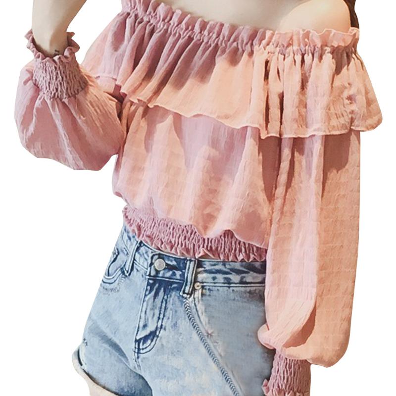 Spring New Off Shoulder Top Women Shirts Office Lady Elegant Full Sleeve Striped Folds Tee Club Party Sexy Casual 2020 New, Pink
Spring New Off Shoulder Top Women Shirts Office Lady Elegant Full Sleeve Striped Folds Tee Club Party Sexy Casual 2020 New, Pink